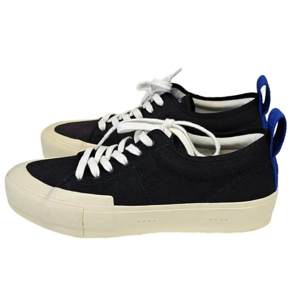 OBRA Mens 240 Canvas Low Wrap Toe Sneakers Size 8